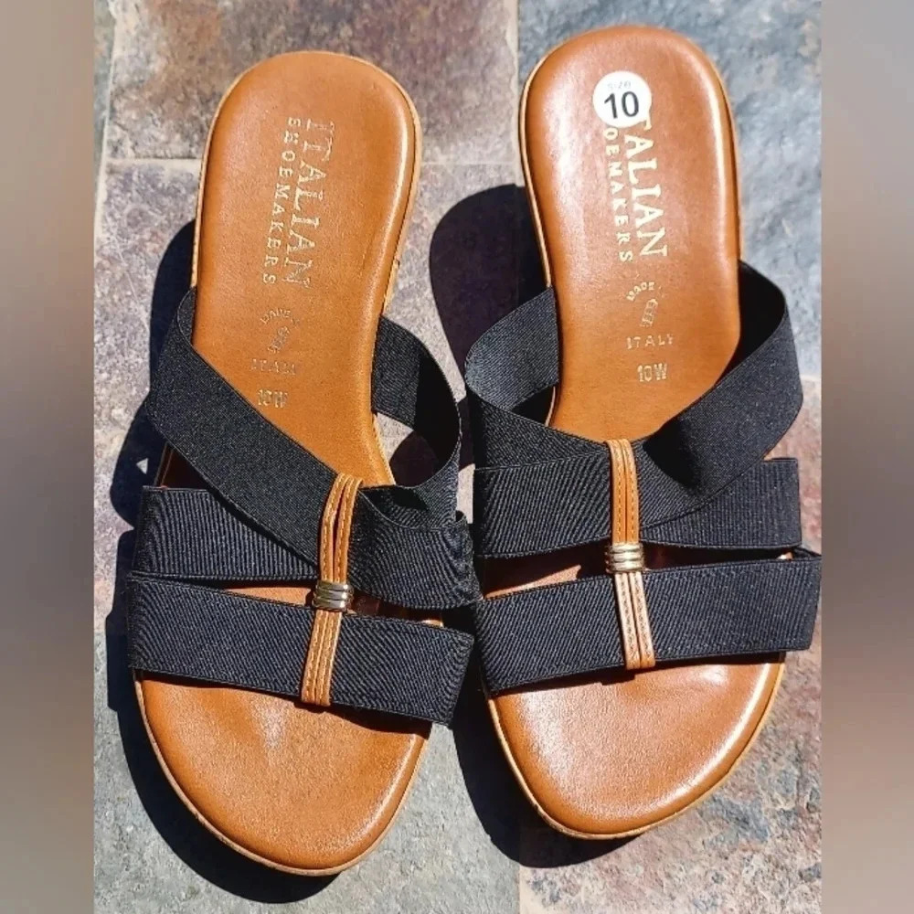 Italian Shoemaker Women's Espadrilles Wedge Sandals